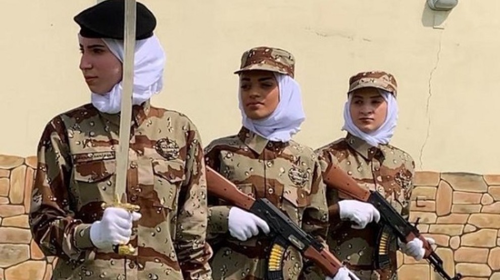 شروط الوظائف العسكرية بالنسبة إلى السيدات